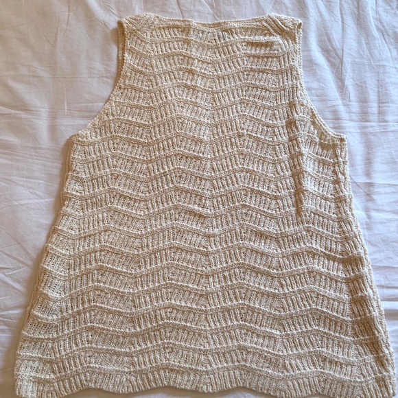 Madewell Crocheted Sweater Tank - Picture 6 of 8